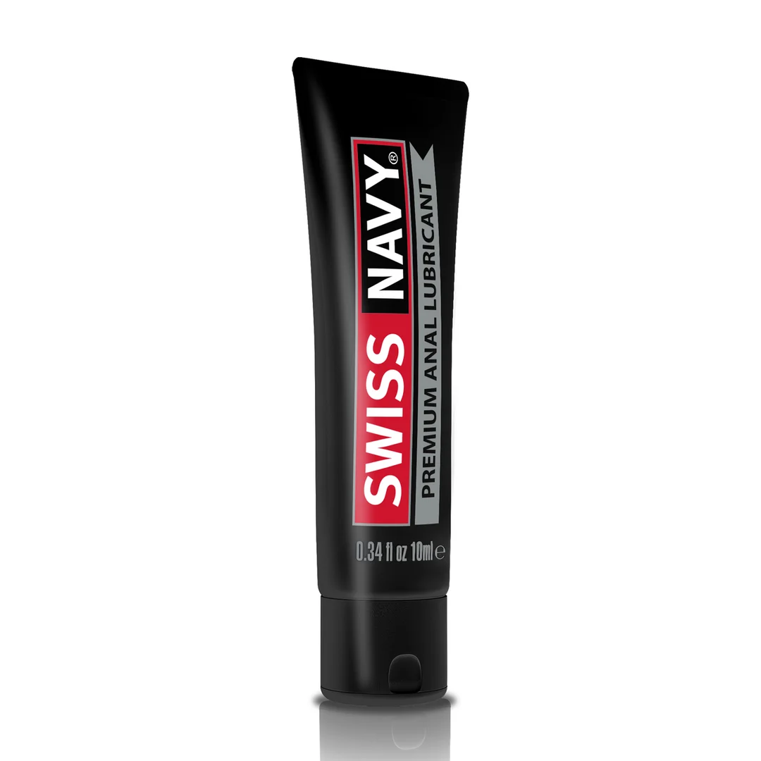 Anales Gleitmittel – Premium Silikon mit Nelke, TESTER – unparfümiert, geschmacksneutral – 29,5 ml – Swiss Navy – Bild 2