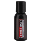 Anales Gleitmittel – Premium Silikon mit Nelke, TESTER – unparfümiert, geschmacksneutral – 29,5 ml – Swiss Navy
