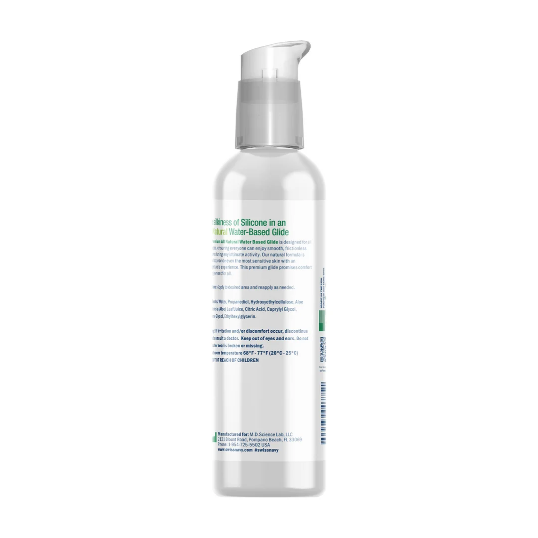 Gleitgel auf Wasserbasis, hypoallergen, dermatologisch getestet, frei von Parabenen und Glycerin, ohne Duft und Geschmack, 29,5 ml, Swiss Navy – Bild 5