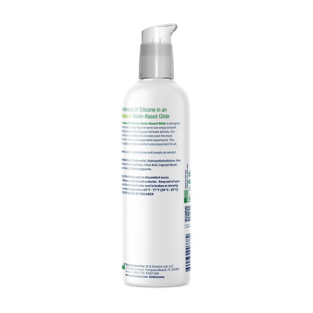 Gleitgel auf Wasserbasis, hypoallergen, dermatologisch getestet, frei von Parabenen und Glycerin, ohne Duft und Geschmack, 29,5 ml, Swiss Navy – Bild 9