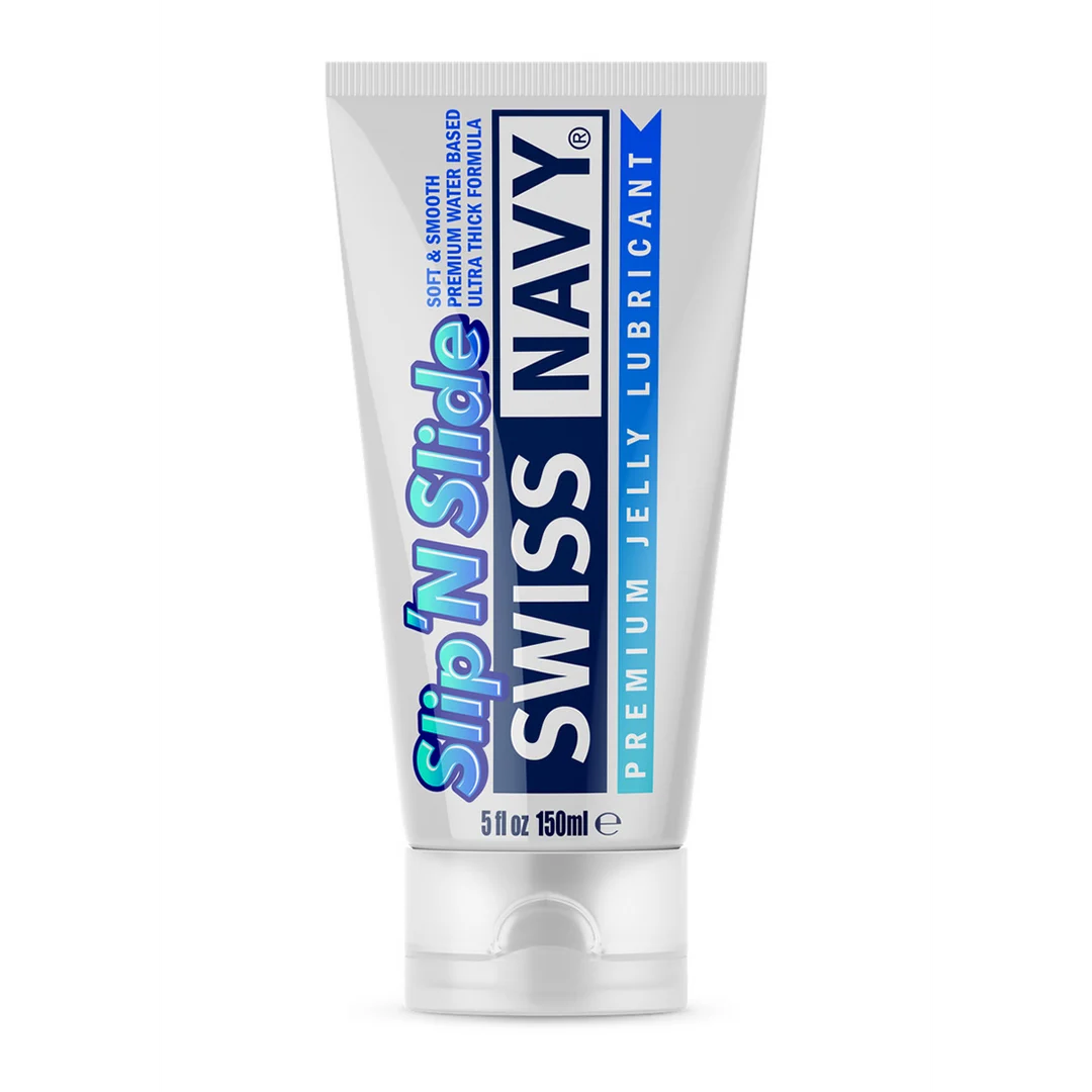 Gleitgel auf Wasserbasis – besonders dickflüssige Jelly, die dort bleibt, wo du sie aufträgst – unparfümiert und geschmacksneutral – 59 ml – Swiss Navy – Bild 4