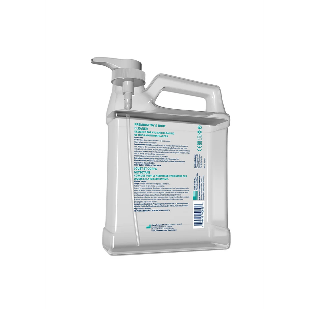 Toy and Body Cleaner – Reinigungsspray für Toys und Haut, geeignet bei Verwendung von Silikongleitgel – Swiss Navy – 177 ml / 6 fl oz – TESTER – Bild 8