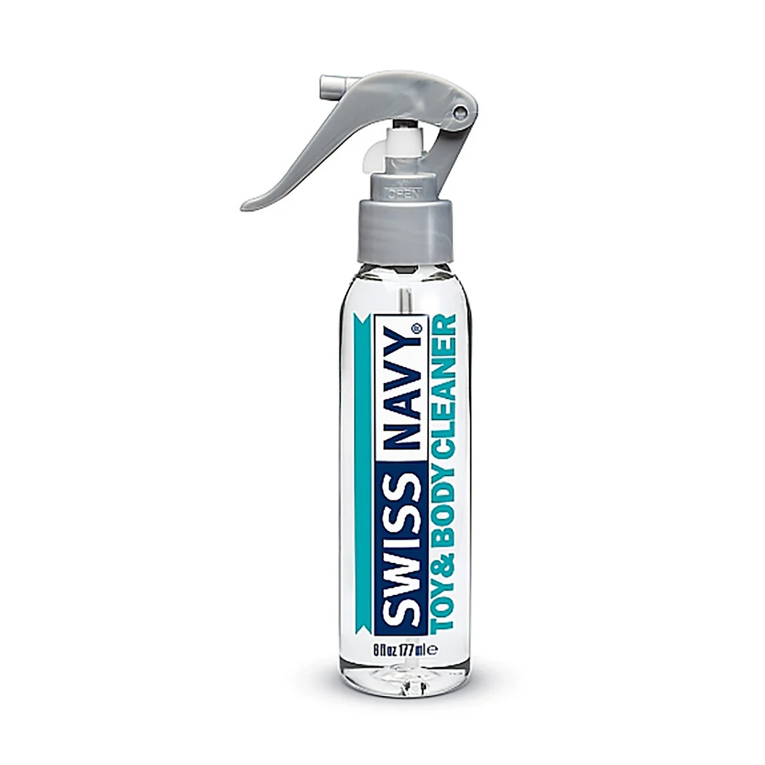 Toy and Body Cleaner – Reinigungsspray für Toys und Haut, geeignet bei Verwendung von Silikongleitgel – Swiss Navy – 177 ml / 6 fl oz – TESTER – Bild 4