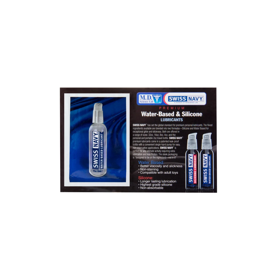 Gleitgel auf Wasserbasis – Premium Gel Gleitgel in auslaufsicherer, reisefreundlicher Flasche – unparfümiert, ohne Geschmack – 59 ml – Swiss Navy – Bild 2