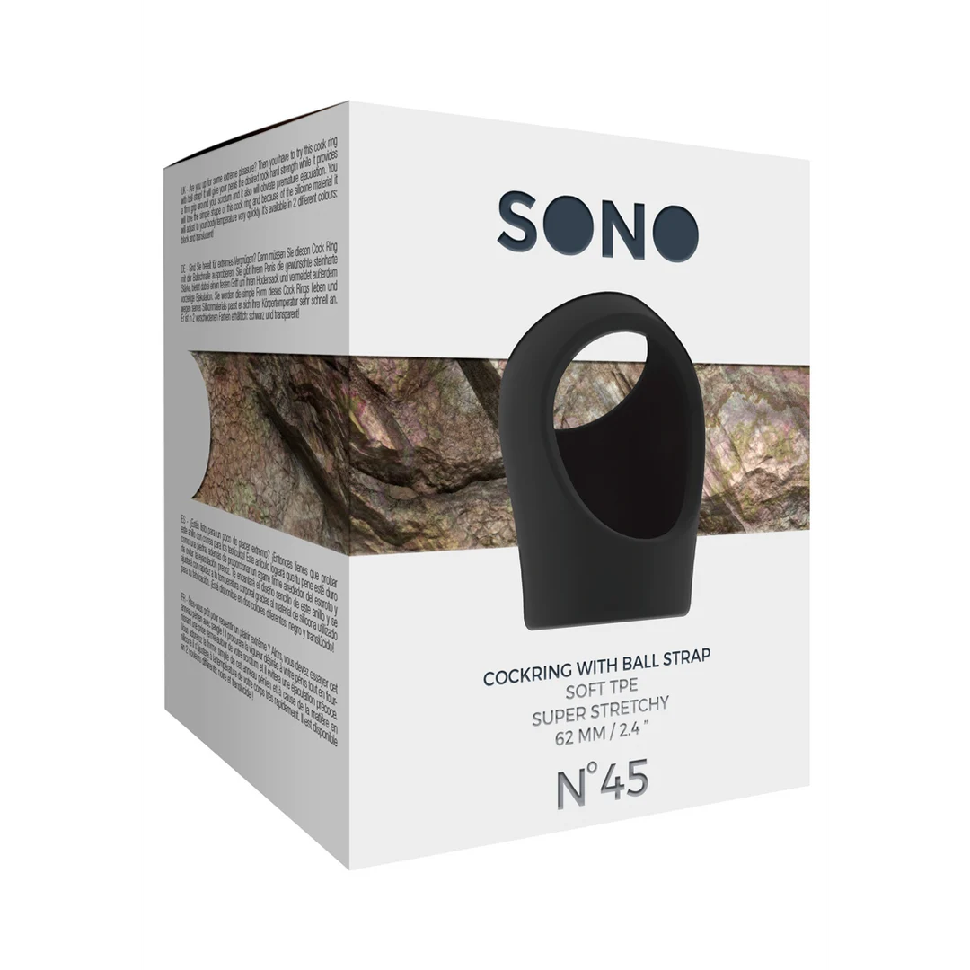 Sono by Shots Nr.45 Cockring mit Hodenband – Bild 1