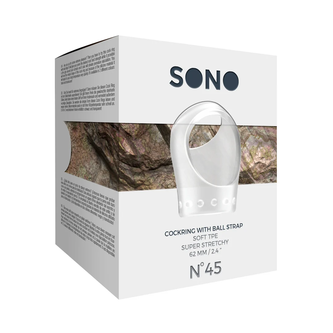 Sono by Shots Nr.45 Cockring mit Hodenband – Bild 4
