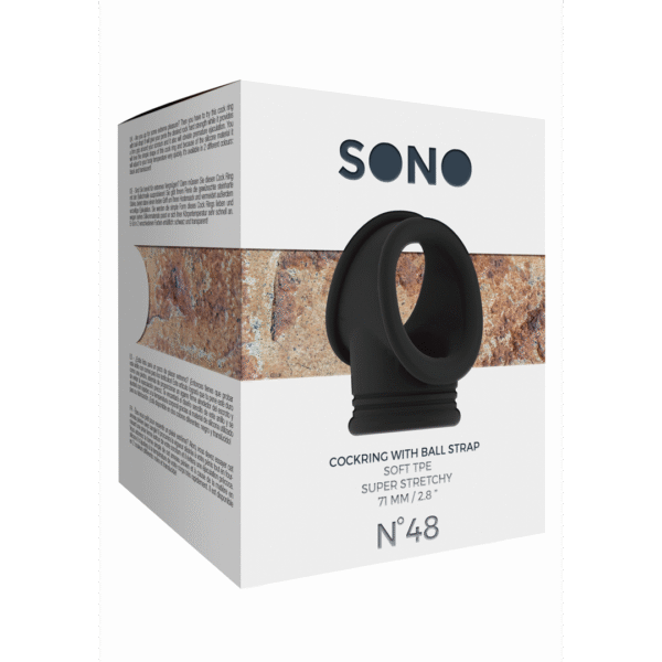 Sono by Shots Nr.48 Penisring mit Ball Strap