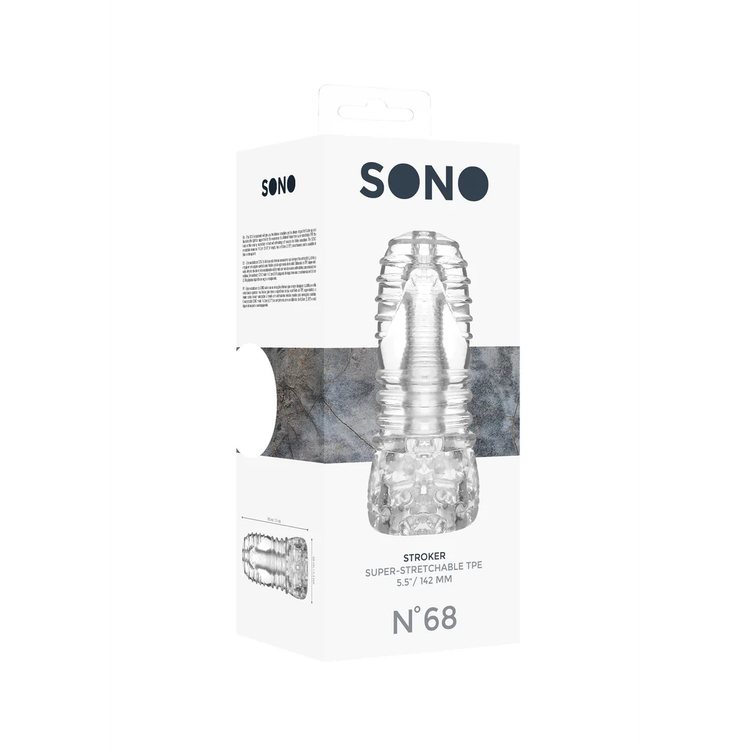 SON068TRA_1 Sono No.68 transparenter Stroker – Bild 1