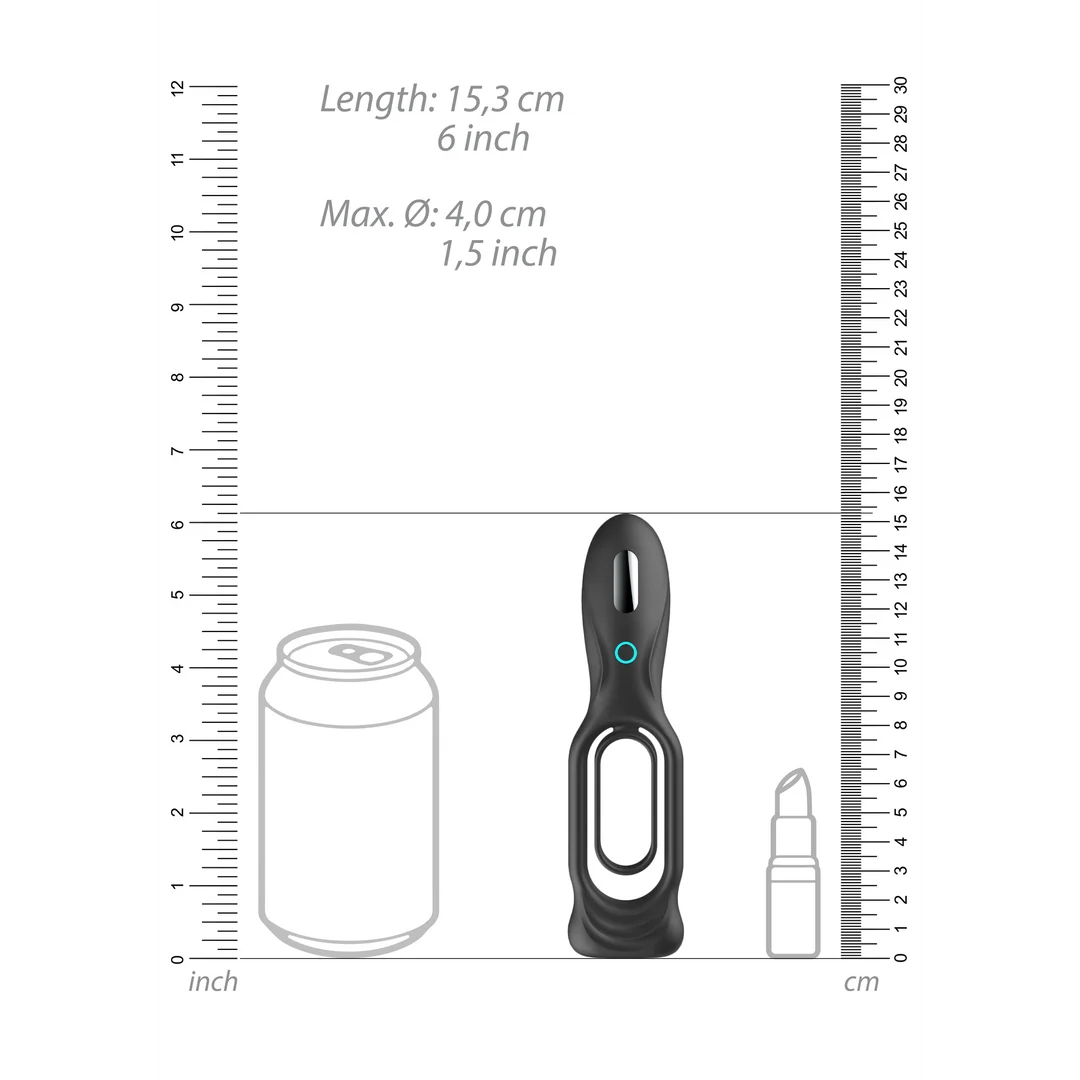 Vibrierender Cockring mit 10 Einstellungen – No.88 – Bild 5