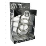 XR Brands Trine Kollektion aus Stahl Penisringen