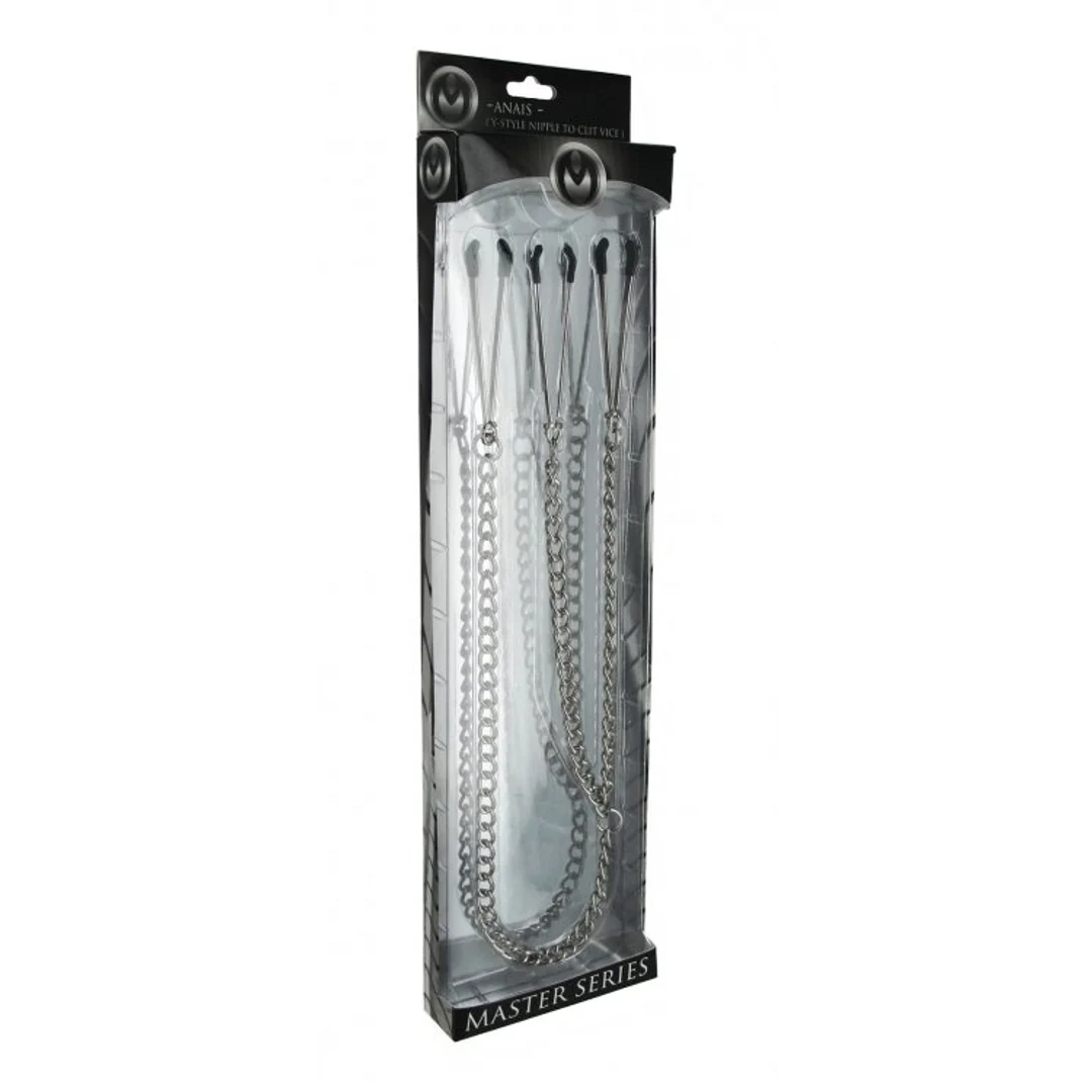 SP568_1 BDSM Klemmen Set mit verstellbarem Druck – Anais Y Style – Bild 1