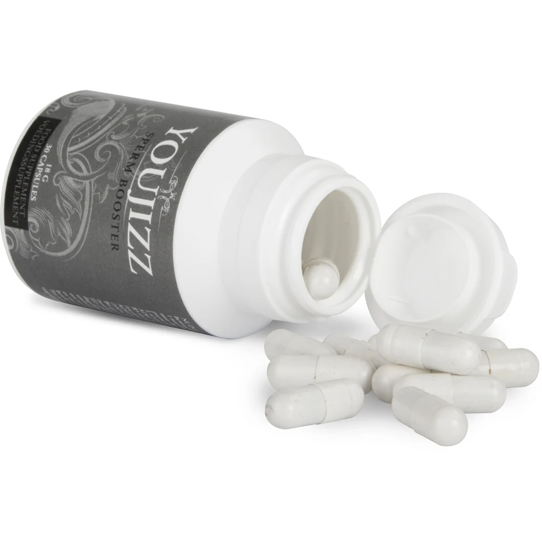 Libidokapseln Youjizz, Sperm Booster, 30 Stück – Bild 2
