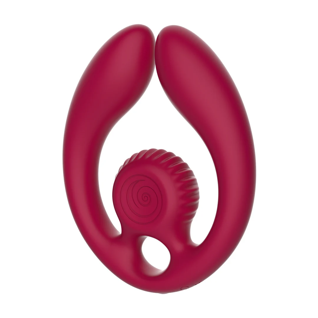 GIZI Duo Stimulator für Paare Bordeaux – Bild 3
