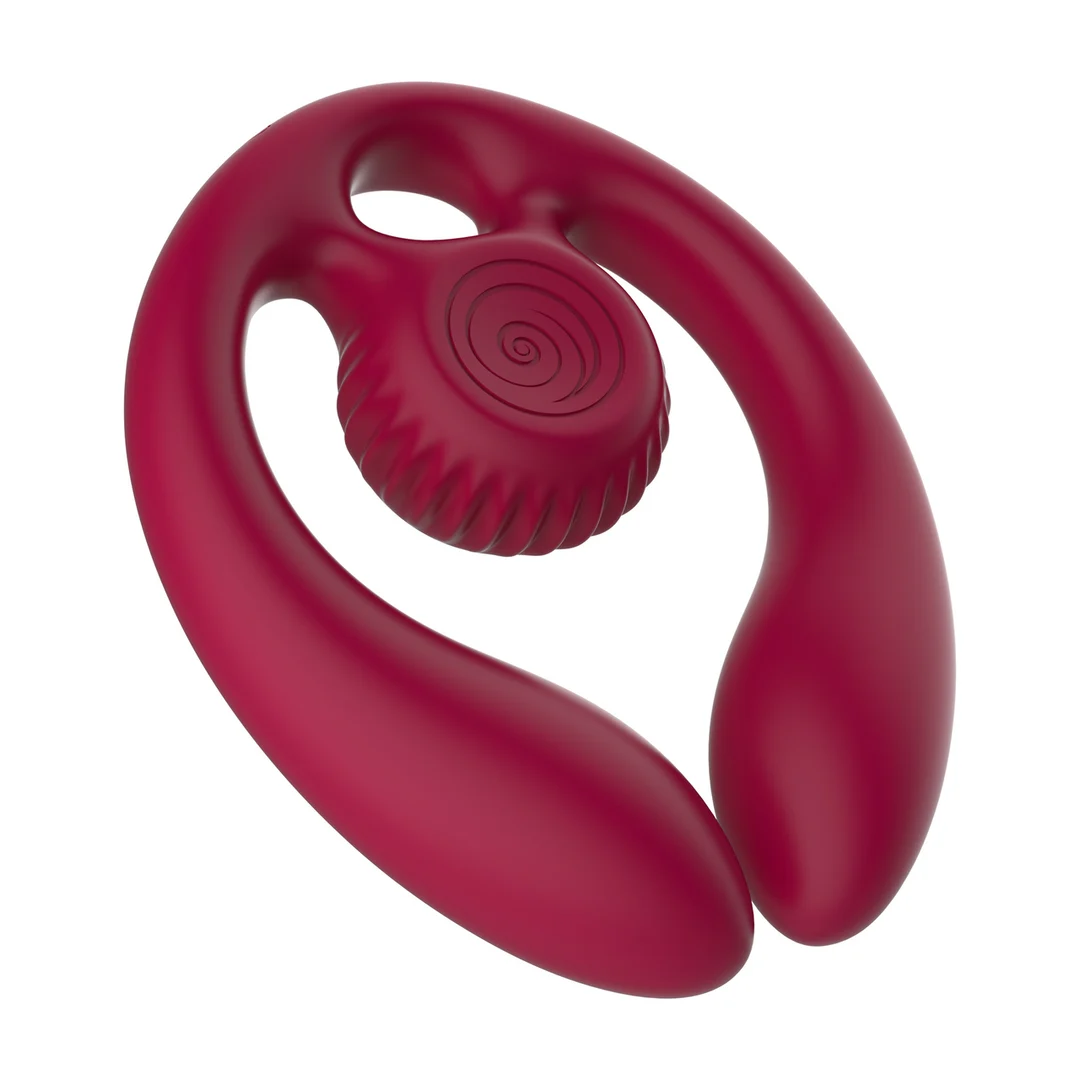 GIZI Duo Stimulator für Paare Bordeaux – Bild 5