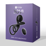 JOVI Dual Ring Stimulator für Paare schwarz
