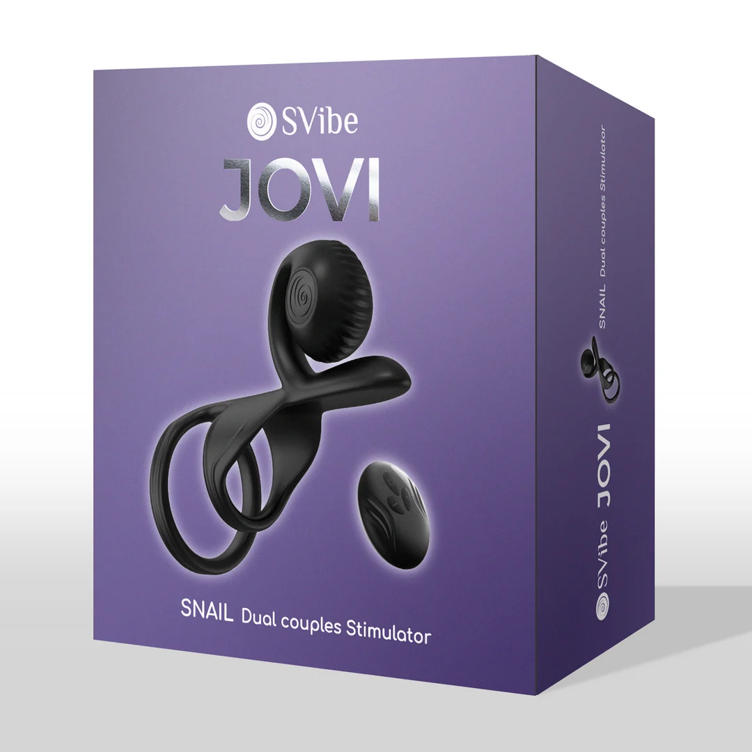 JOVI Dual Ring Stimulator für Paare schwarz – Bild 1