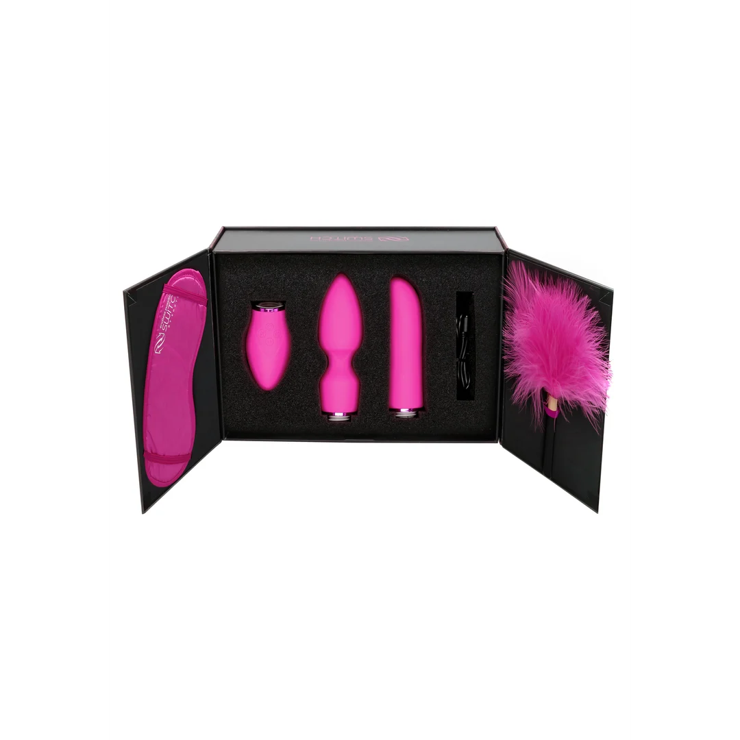 Switch by Shots Pleasure Kit #4 Vibrator mit austauschbaren Aufsätzen – Bild 3