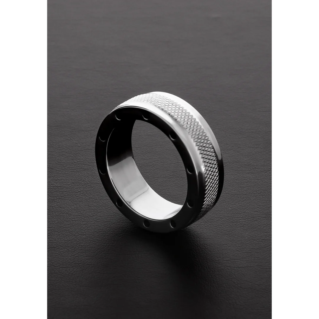 Nicht vibrierender Cockring mit Belüftungsöffnungen – C Ring – Bild 6