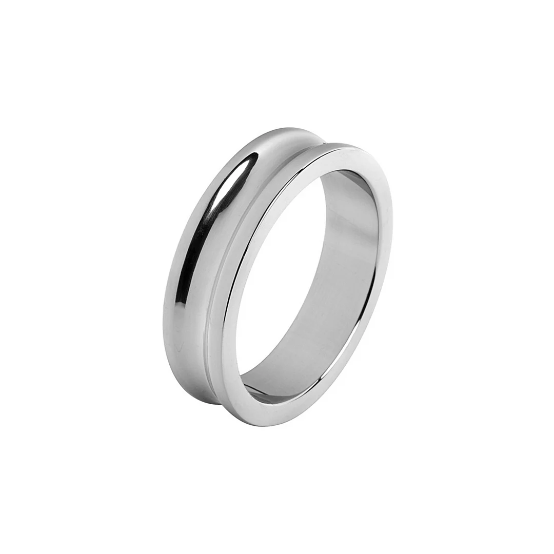 Nicht vibrierender Cockring mit abgerundeten Innenkanten – 0,6 x 1,8 / 15 x 45 mm – Bild 7