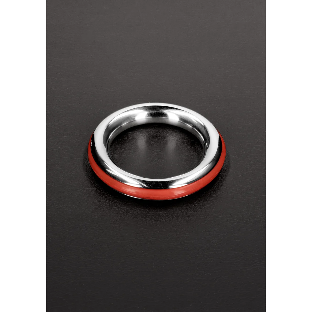 Nicht vibrierender Cockring mit Silikoneinsatz – 1,6 / 40 mm – Bild 8
