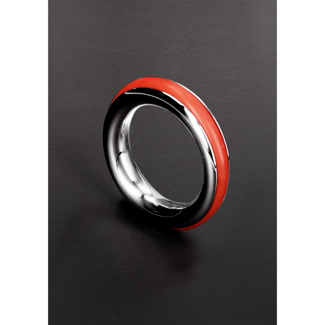 Nicht vibrierender Cockring mit Silikoneinsatz – 1,6 / 40 mm – Bild 9