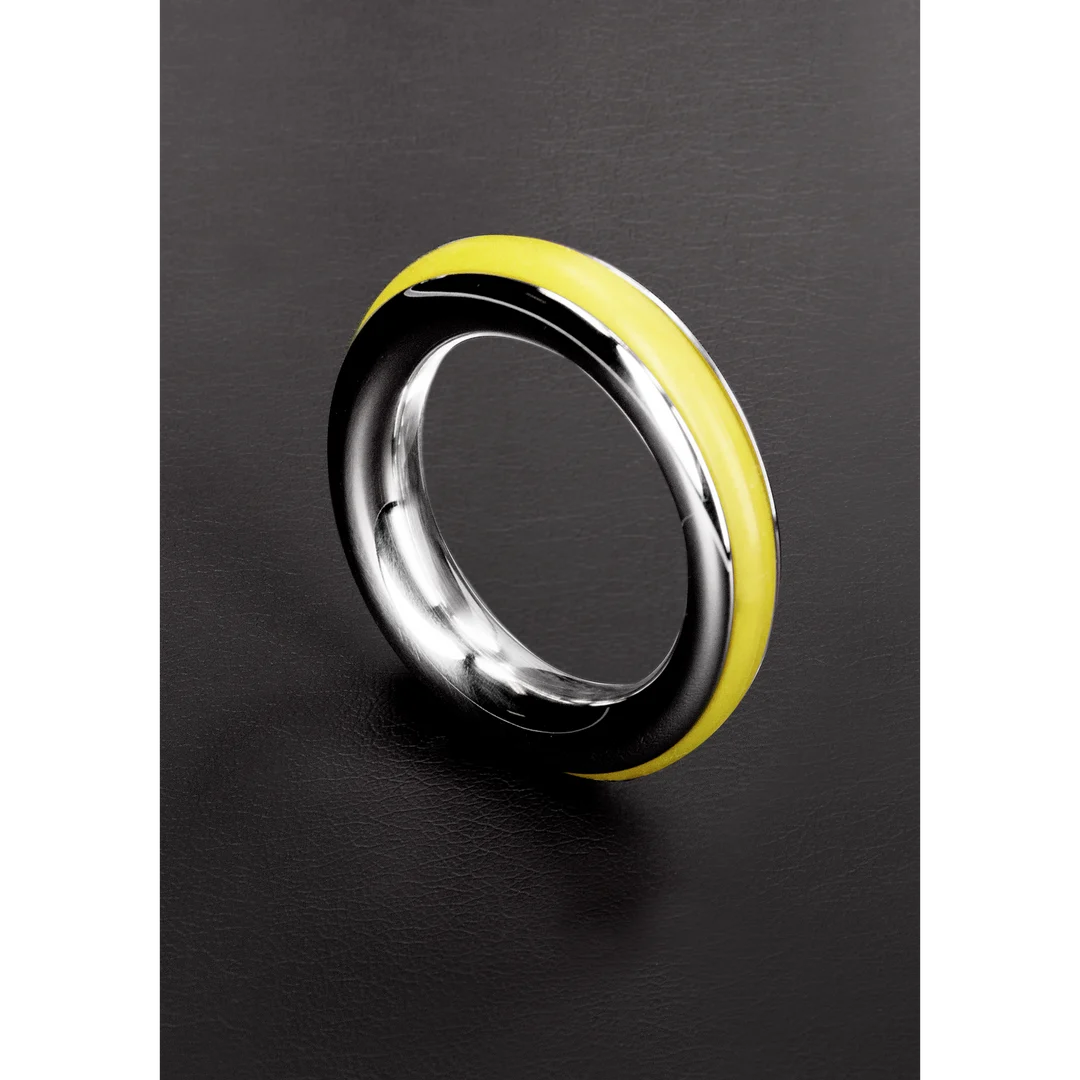 Nicht vibrierender Cockring mit Silikoneinsatz – 1,6 / 40 mm – Bild 24