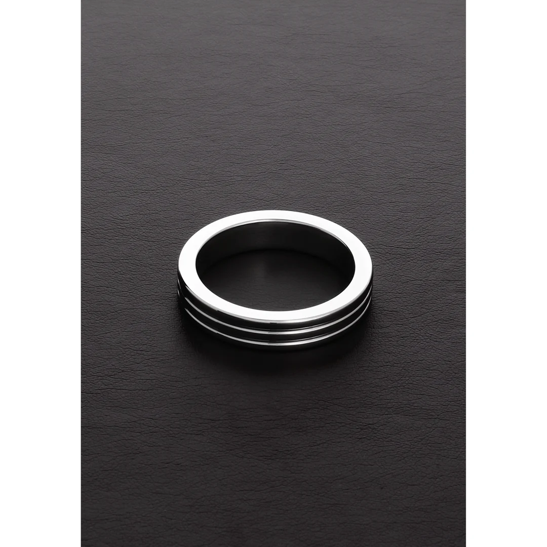Nicht vibrierender Cockring mit geripptem Design – Ribbed C Ring – Bild 2