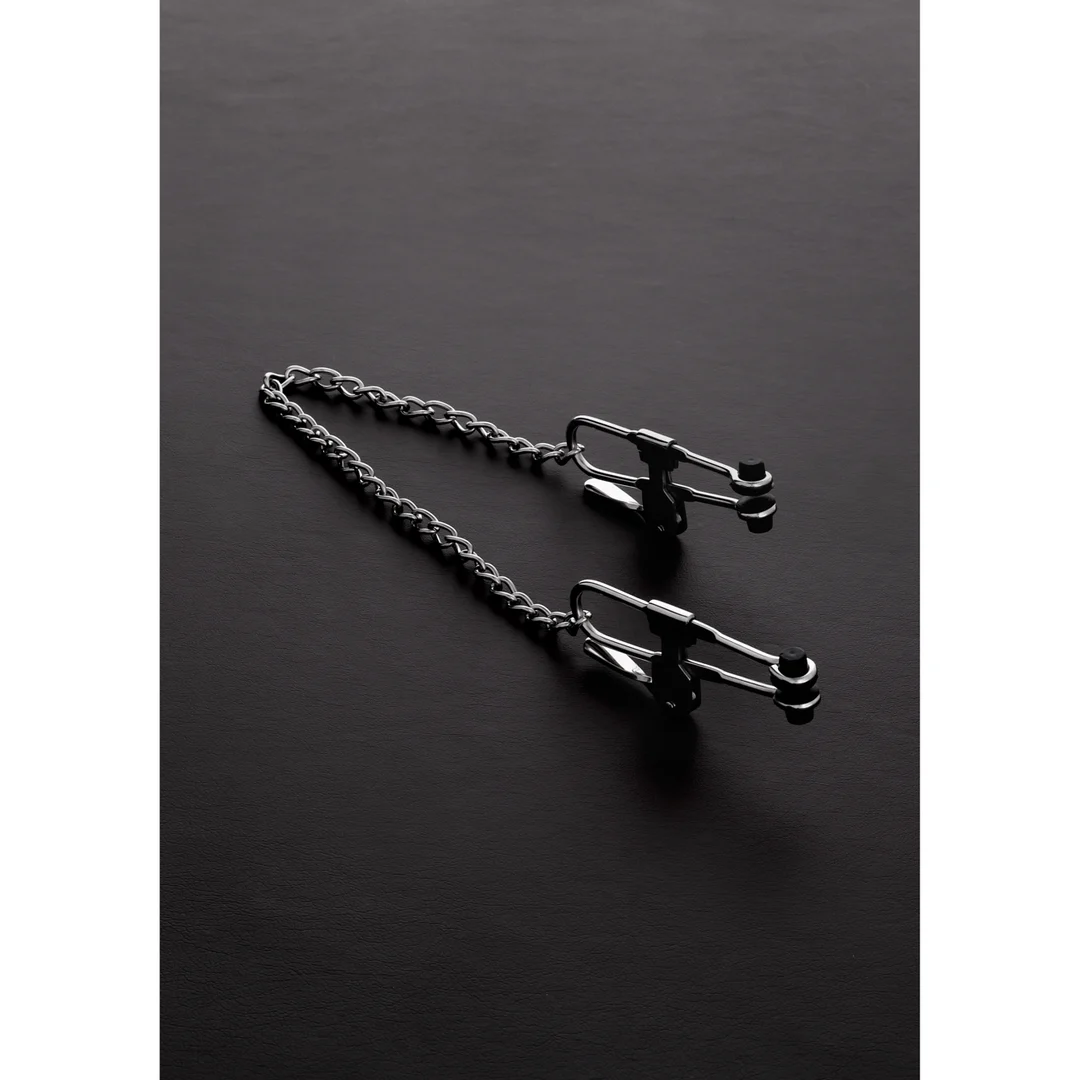 BDSM Nippelklemmen mit verstellbarem Druck – Preasure Tit Lock Nippelklemme – Bild 3