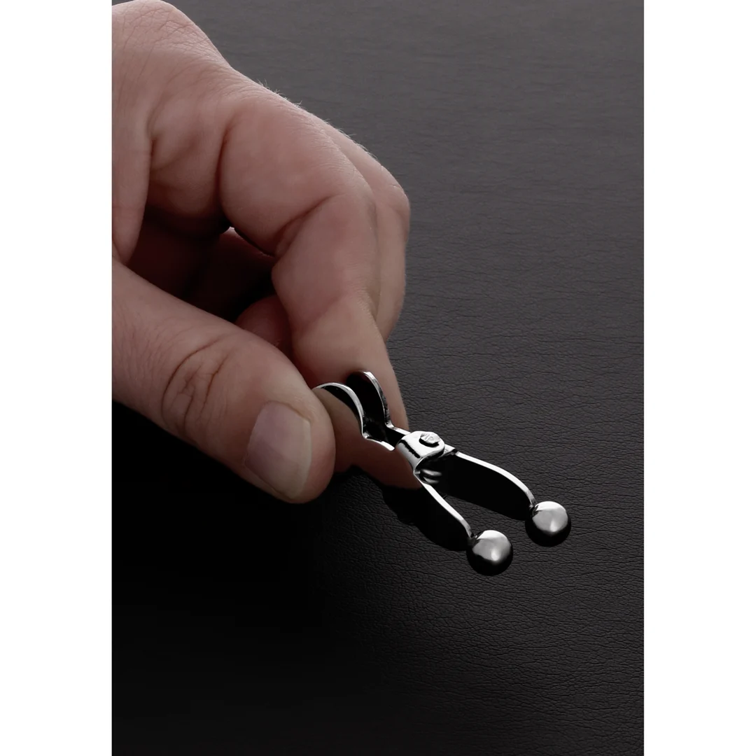 Balls Pincher Brustwarzenklemmen von Steel by Shots – Bild 3