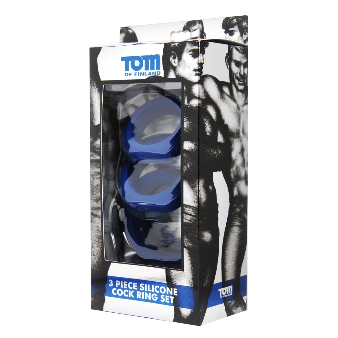 XR Brands 3 teiliger Cockring Set – Bild 1