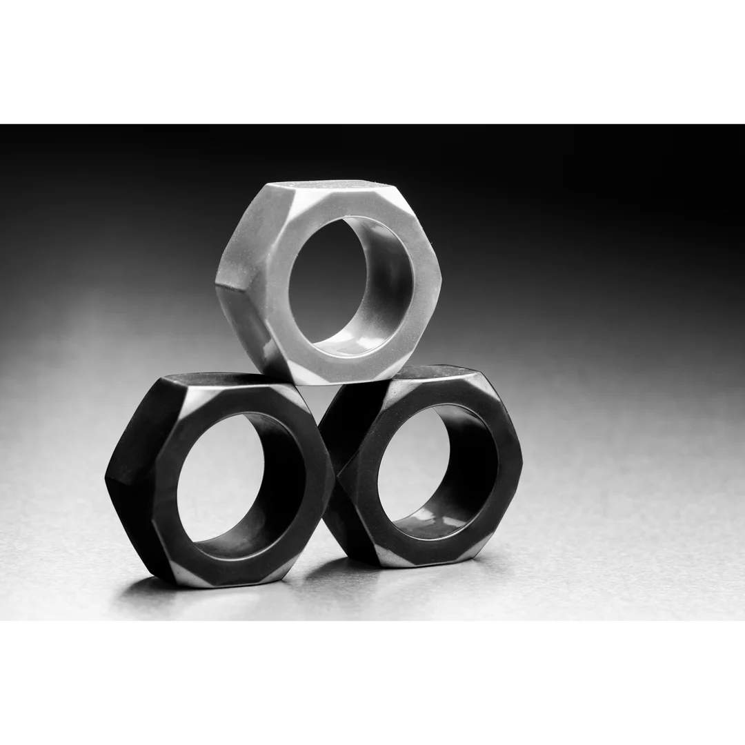 Cock Nuts Silikon Cockring – Bild 5