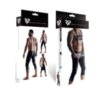 Fetish Outfit in Wetlook mit Metalldetails für ihn – Regnes Fetish Planet
