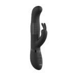 Rabbit Vibrator mit drehbaren Perlen und doppelter Stimulation – schwarz (Izara), VIVE by Shots – Bild 4