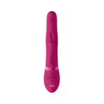 Rabbit Vibrator mit drehbaren Perlen und doppelter Stimulation – schwarz (Izara), VIVE by Shots – Bild 12