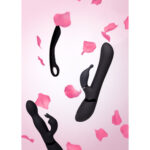 Rabbit Vibrator mit 360° rotierender G Punkt Spitze und 10 Einstellungen, VIVE by Shots, lila – Bild 13