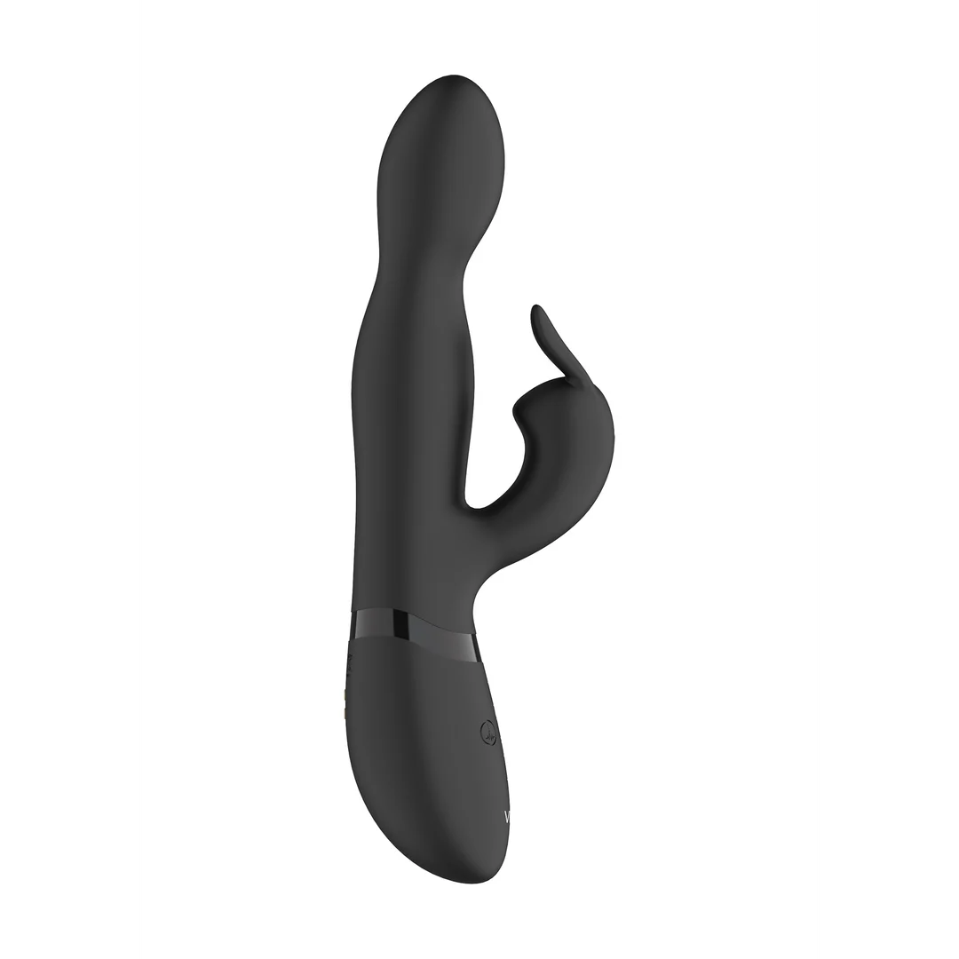 Rabbit Vibrator mit 360° rotierender G Punkt Spitze und 10 Einstellungen, VIVE by Shots, lila – Bild 12