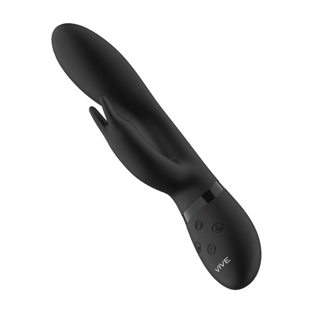 Rabbit Vibrator mit 10 Einstellungen für G Punkt und Klitoris, aufladbar und wasserdicht, VIVE by Shots, rosa VIVE by Shots – Bild 6