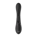 Rabbit Vibrator mit Pulswellen G Punkt Spitze und Klitorisvibrator, schwarz, VIVE by Shots – Bild 11