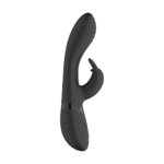 Rabbit Vibrator mit Pulswellen G Punkt Spitze und Klitorisvibrator, schwarz, VIVE by Shots – Bild 12