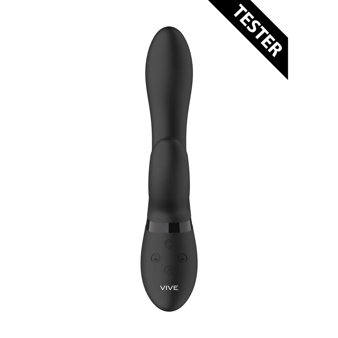 Rabbit Vibrator mit Pulswellen Klitorisstimulation und 10 Funktionen, VIVE by Shots, Rosa, VIVE by Shots – Bild 2