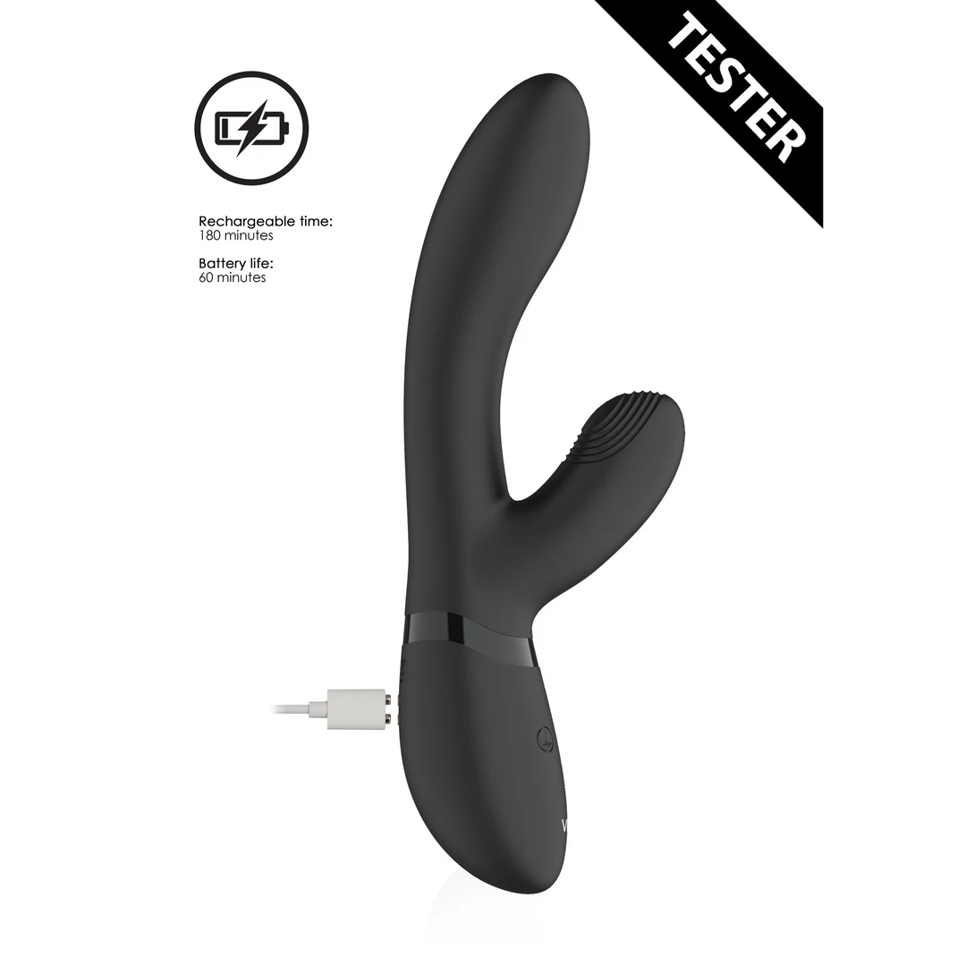 Rabbit Vibrator mit Pulswellen Klitorisstimulation und 10 Funktionen, VIVE by Shots, Rosa, VIVE by Shots – Bild 5