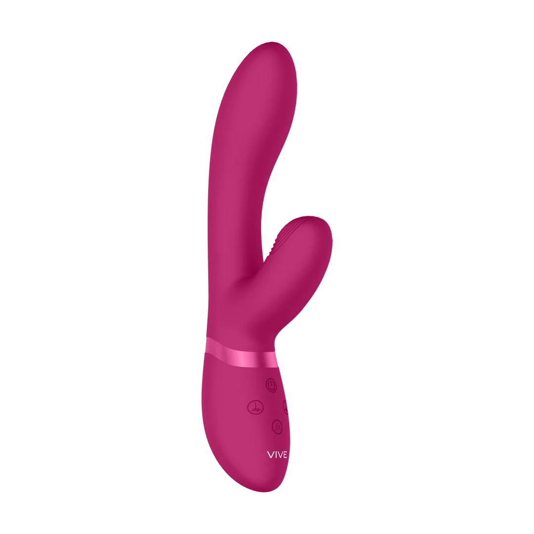Rabbit Vibrator mit Pulswellen Klitorisstimulation und 10 Funktionen, VIVE by Shots, Rosa, VIVE by Shots – Bild 16