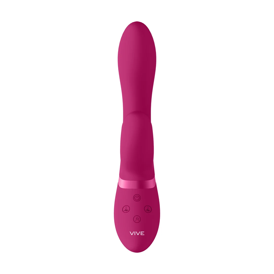 Rabbit Vibrator mit Pulswellen Klitorisstimulation und 10 Funktionen, VIVE by Shots, Rosa, VIVE by Shots – Bild 17
