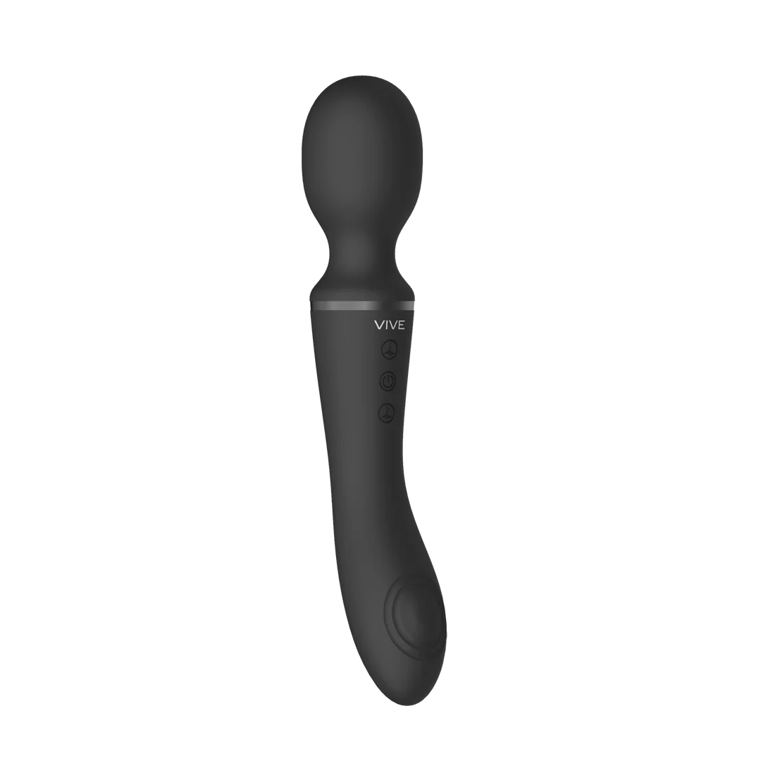 Wandvibrator – doppelseitig mit zwei Motoren und 10+10 Stufen – VIVE by Shots, lila VIVE by Shots – Bild 4