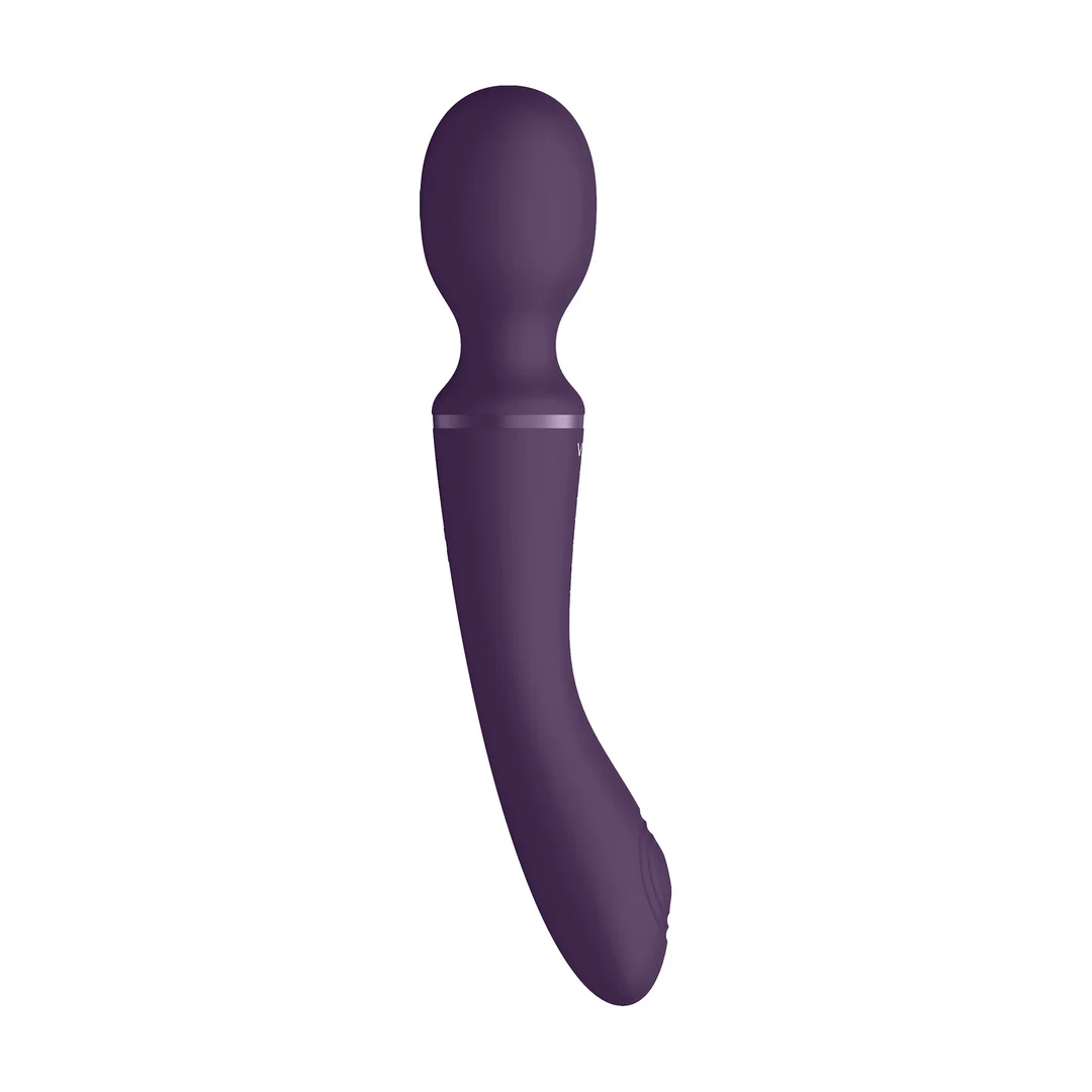 Wandvibrator – doppelseitig mit zwei Motoren und 10+10 Stufen – VIVE by Shots, lila VIVE by Shots – Bild 12