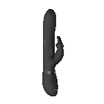 Rabbit Vibrator mit Perlenbewegung und 3 Motoren, VIVE by Shots, schwarz VIVE by Shots – Bild 4