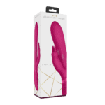Rabbit Vibrator mit Perlenbewegung und 3 Motoren, VIVE by Shots, schwarz VIVE by Shots – Bild 8
