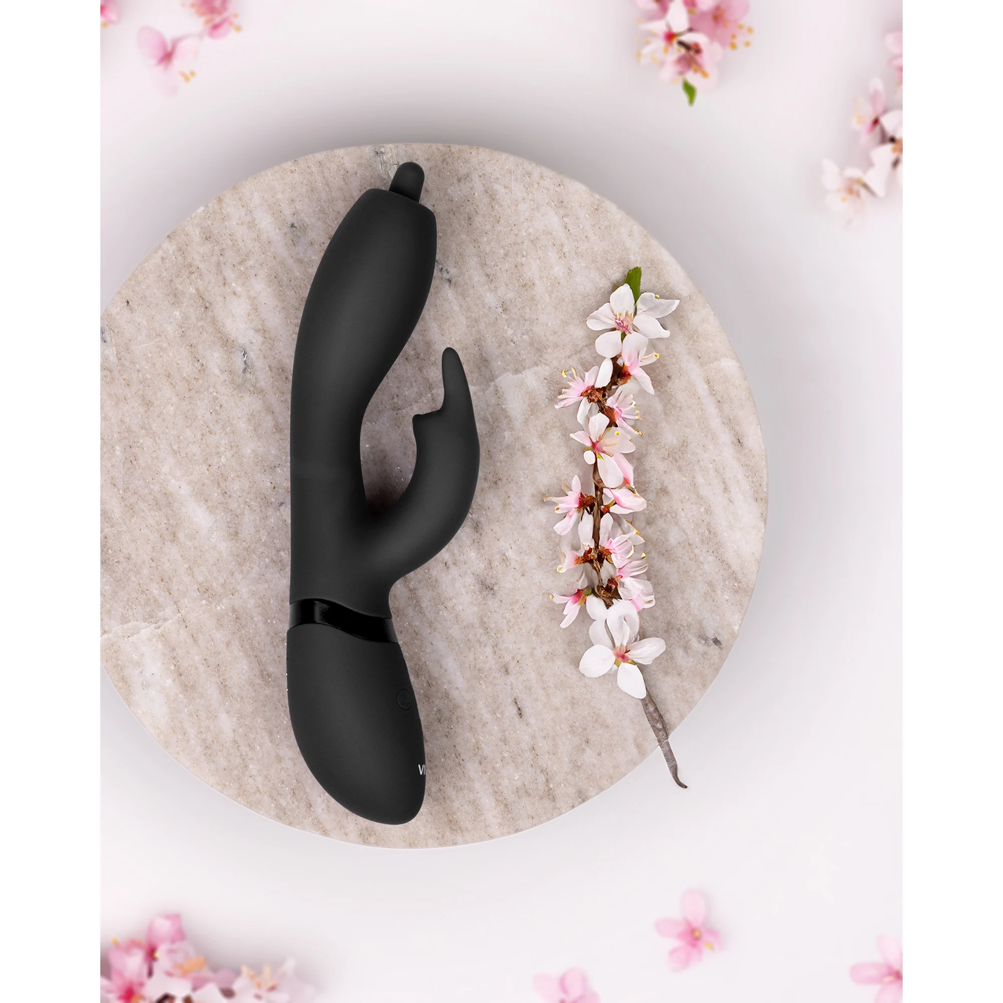 Rabbit Vibrator mit um 360° rotierender G Punkt Spitze und Klitorisstimulation, VIVE by Shots, lila VIVE by Shots – Bild 7