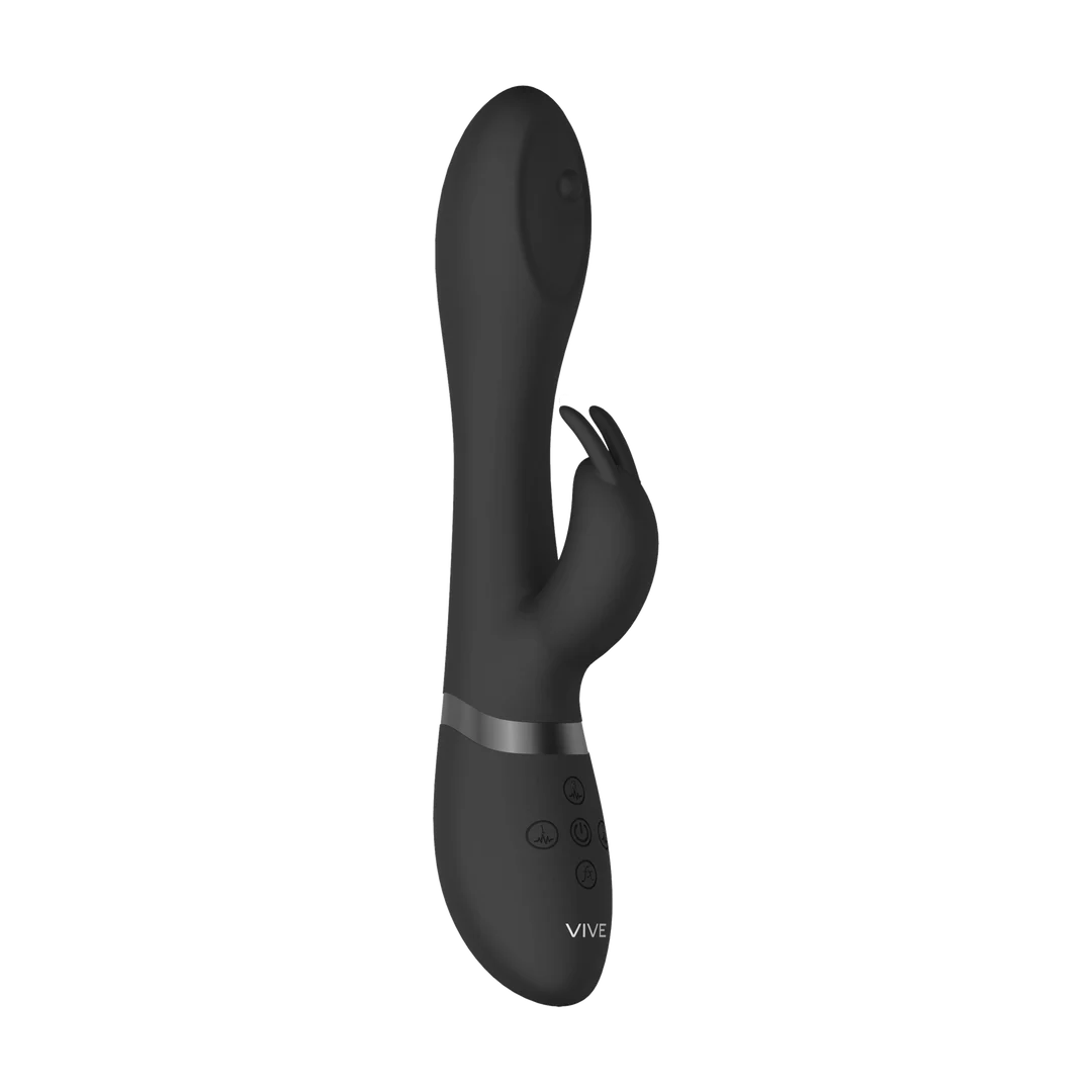 Rabbit Vibrator mit rotierenden Perlen und 10 Einstellungen – VIVE Mira, Rosa, VIVE by Shots – Bild 10
