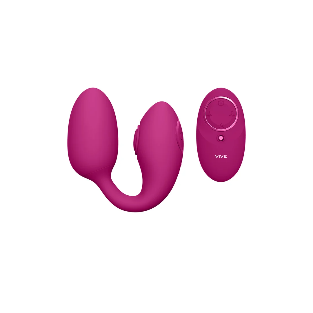 Vibrierender Eiervibrator – duale Stimulation mit 2 Eiern und 10 × 10 Einstellungen – VIVE Rosa VIVE by Shots – Bild 7